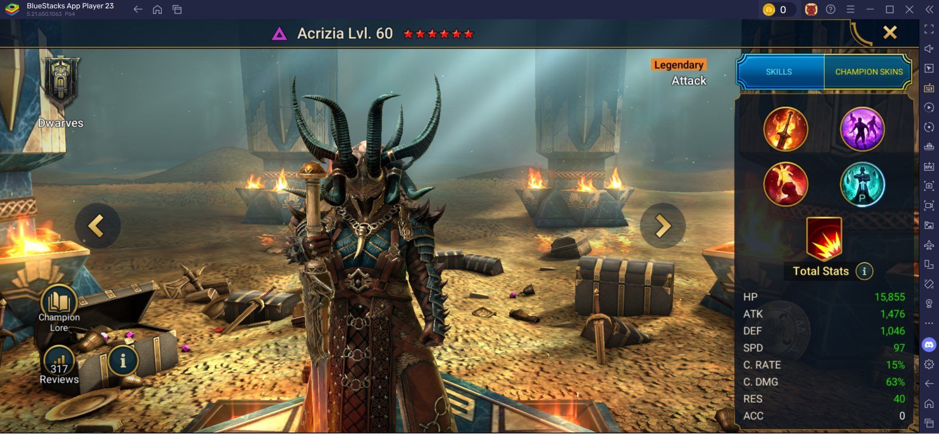 RAID: Shadow Legends - Lista poziomów dla najsilniejszych mistrzów