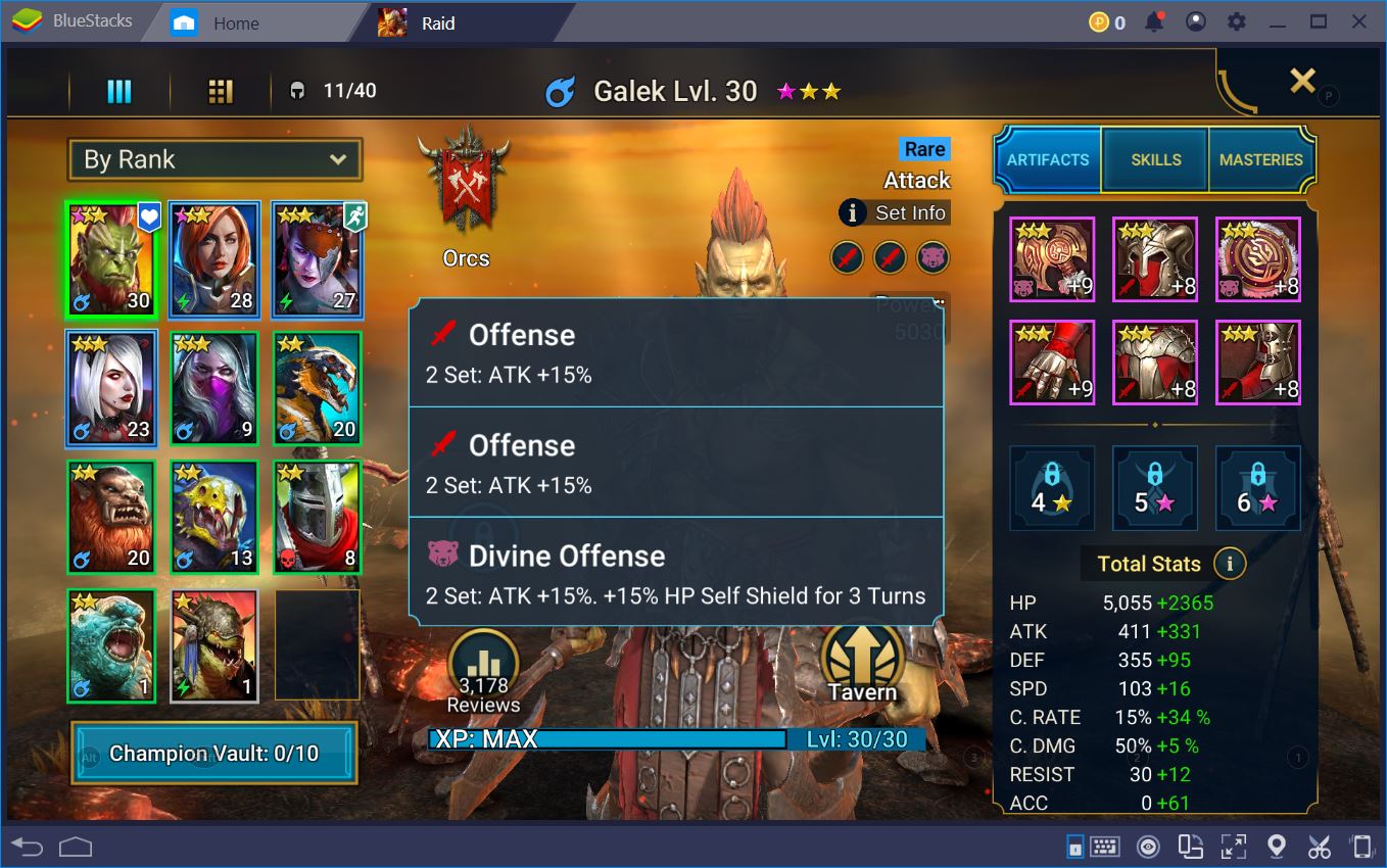 Raid Shadow Legends On Pc How To Gear Your Champions For Victory Bluestacks