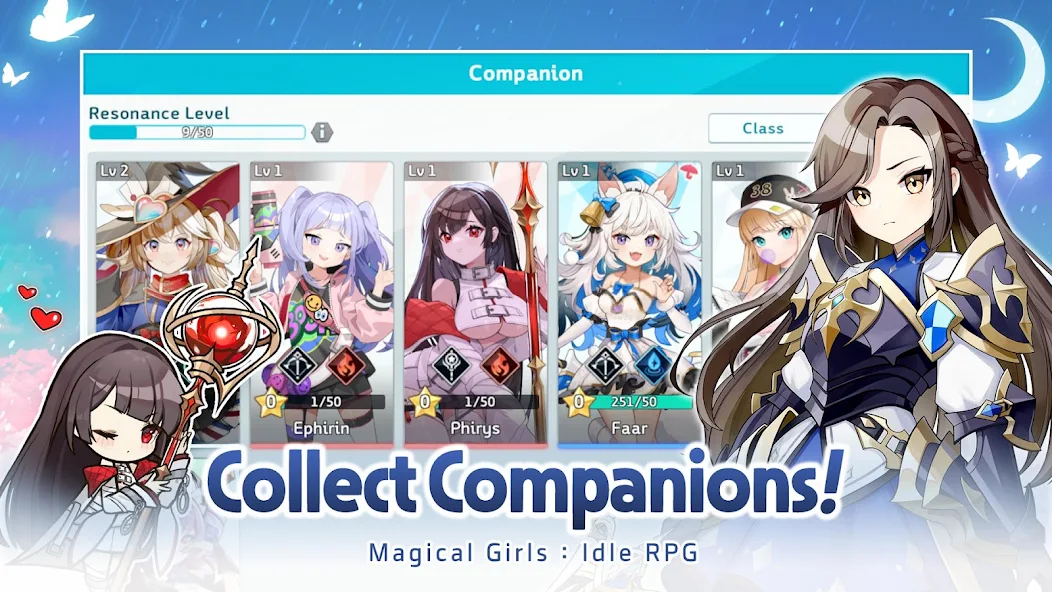 How to Install and Play Rain Girls Idle(Magical Girls) on PC with BlueStacks