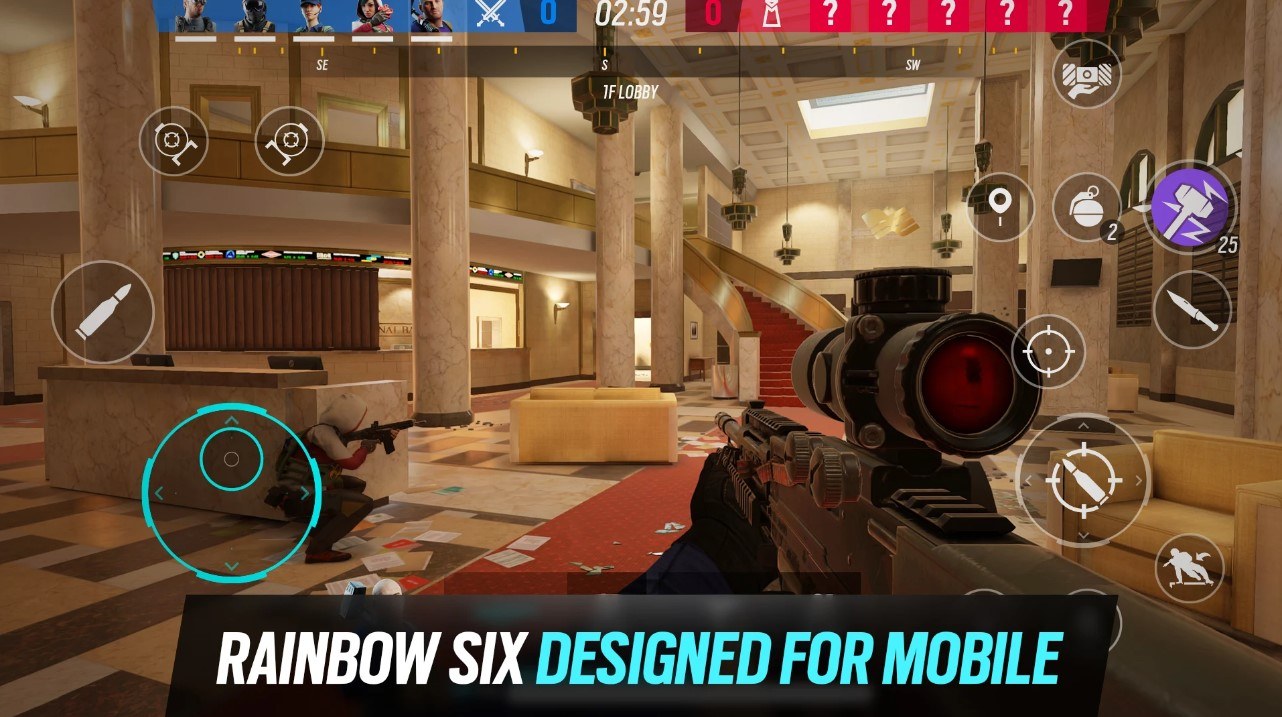 11 Ubisoft studios plus Tencent are helping develop Rainbow Six Mobile 