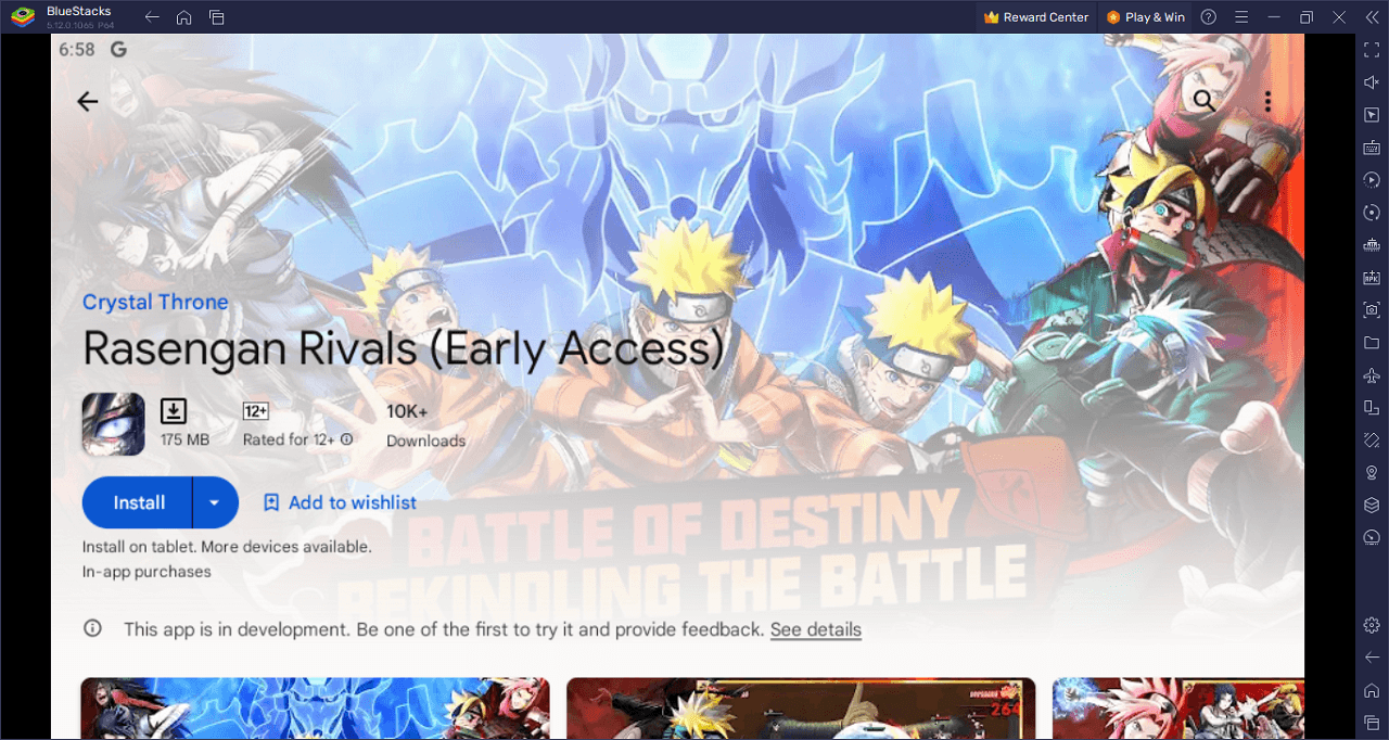How to Play Rasengan Rivals on PC With BlueStacks