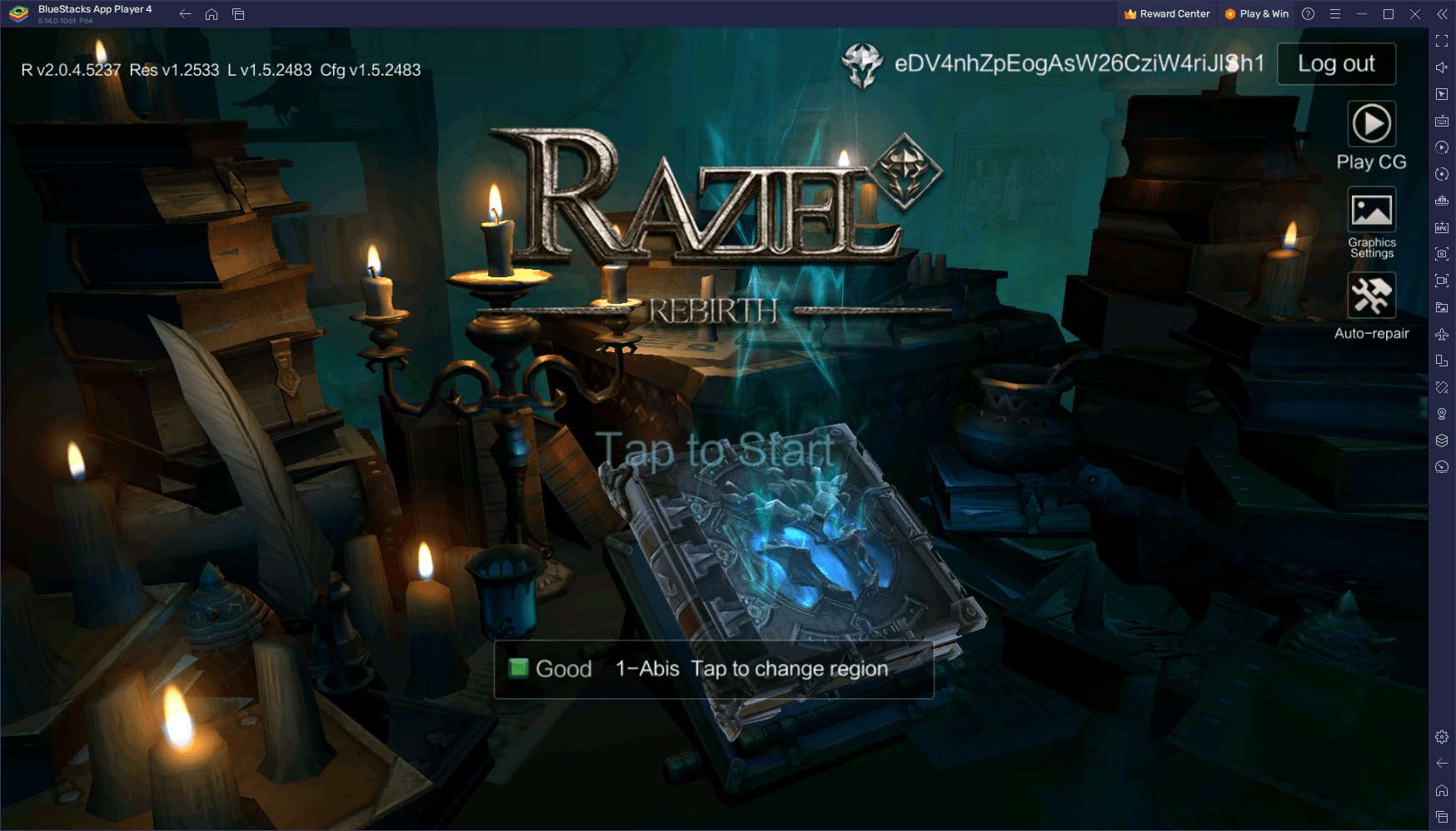 How to Play Raziel Rebirth: Dungeon Raid on PC with Bluestacks