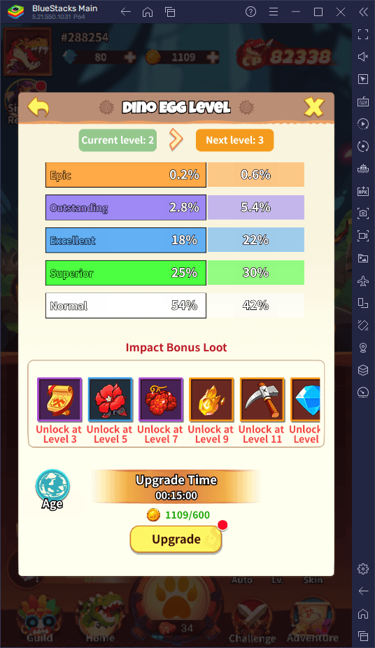 Red Dragon Legend-Hunger Chest: Cara Upgrade Dino Milikmu Agar Jadi Lebih Kuat di Pertarungan!