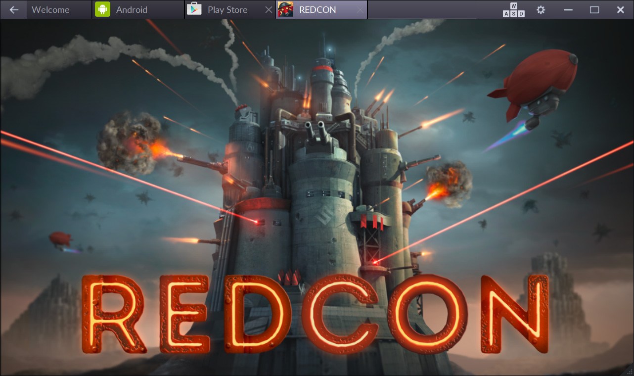 Play REDCON Strike Commander - heavy artillery combat game on PC