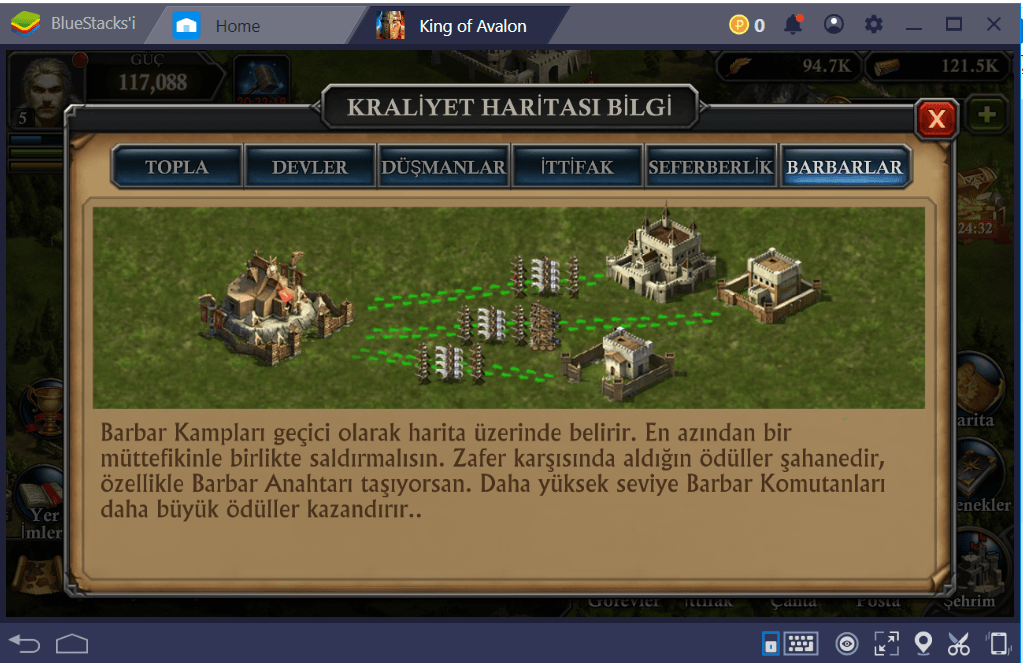 King of Avalon: BlueStacks Kaynak Toplama ve Kullanım Rehberi