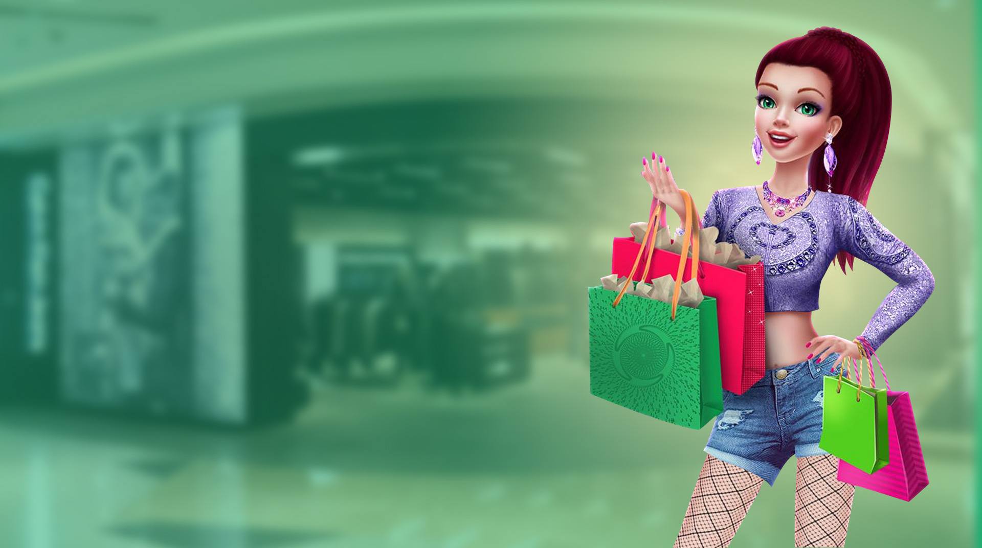 rich girl mall games free online