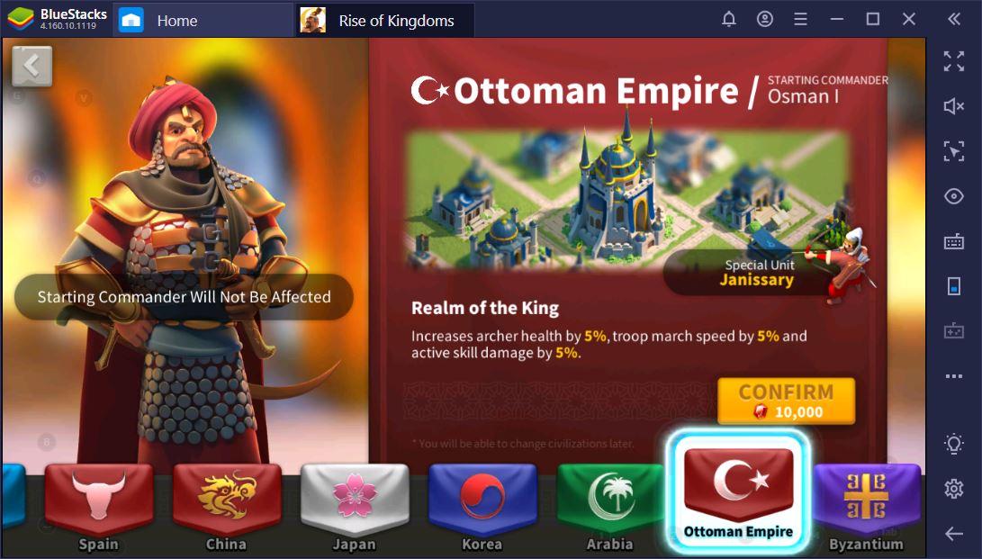 Rise of Kingdoms على جهاز الكمبيوتر - دليل شامل لجميع الحضارات