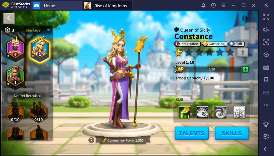 rise of kingdoms best garrison commanders