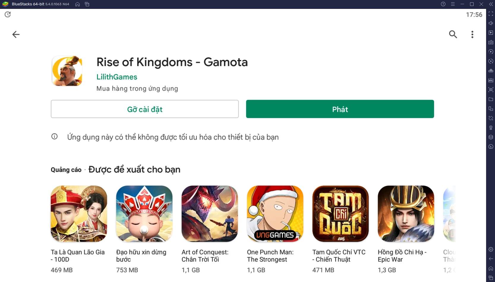 Trải nghiệm Rise of Kingdoms - Gamota trên PC với BlueStacks