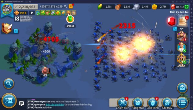 Rise of Kingdoms – Gamota: Các hoạt động khi tham gia Liên Minh