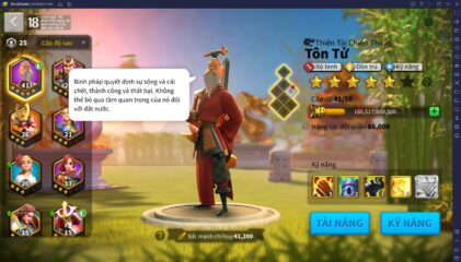 Rise of Kingdoms – Gamota: Hướng dẫn sử dụng tướng Tôn Tử