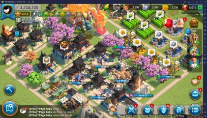 Rise of Kingdoms – Gamota: Tìm hiểu giao diện trong game