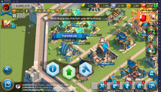 Rise of Kingdoms - Gamota: Cách sử dụng Macro để khám phá sương mù tự động