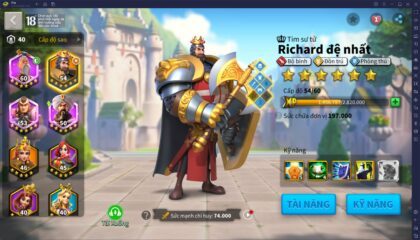 Mẹo và thủ thuật dành cho game thủ khi chơi Rise of Kingdoms – Gamota trên PC với BlueStacks