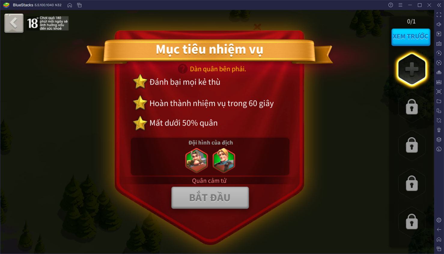 Hướng dẫn chế độ chơi Chinh Phạt trong Rise of Kingdoms