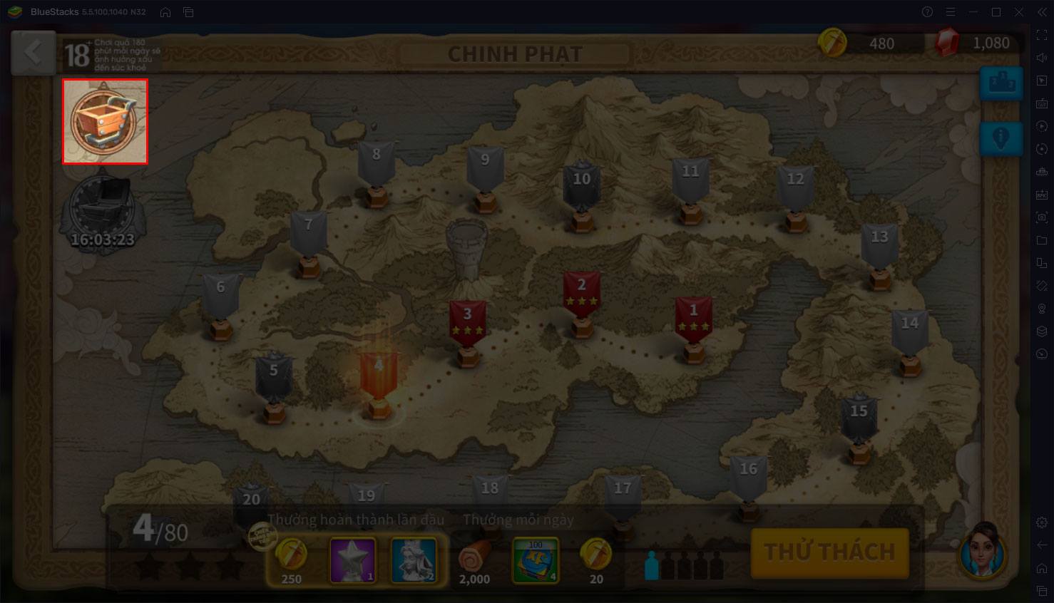 Hướng dẫn chế độ chơi Chinh Phạt trong Rise of Kingdoms