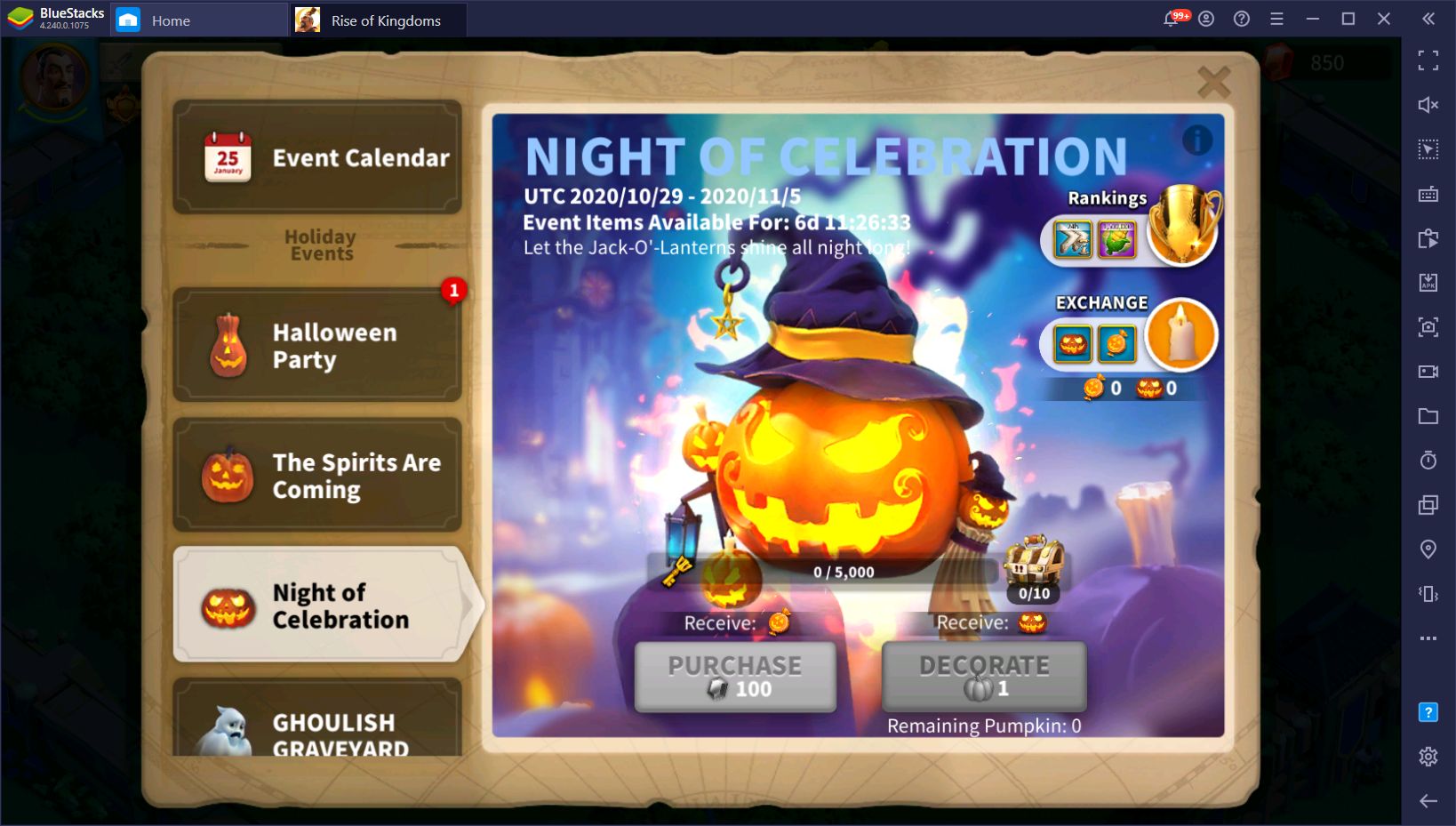 Rise of Kingdoms Halloween 2020 Event Guide - How to Participate and Obtain all the Loot