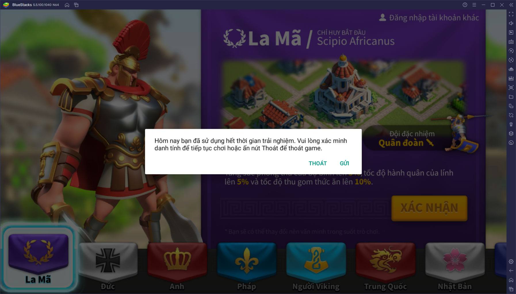 Làm ngay điều này thì bạn mới chơi được Rise of Kingdoms – Gamota