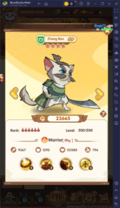 Rise of Kittens: Idle RPG Karakter Listesi