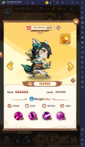 Rise of Kittens: Idle RPG Karakter Listesi