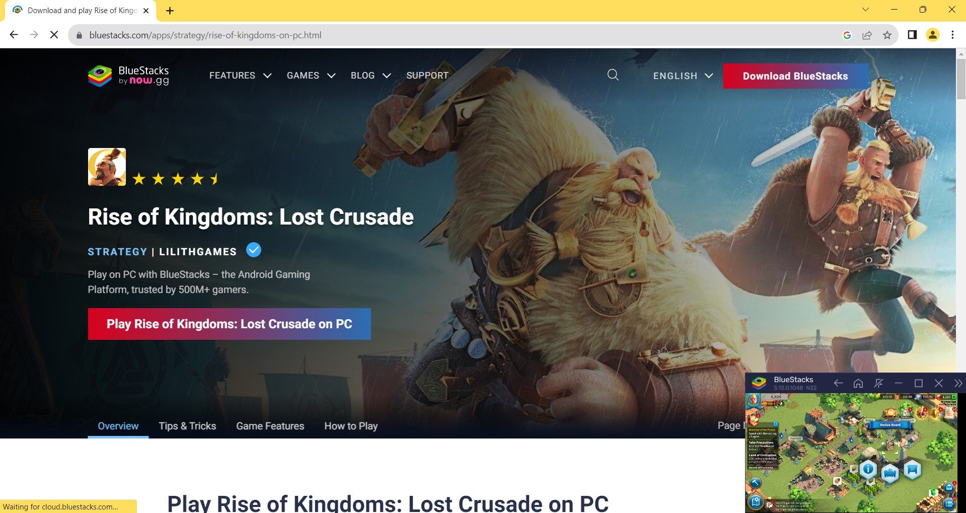 Download and play Rise of Kingdoms: Lost Crusade on PC & Mac (Emulator)