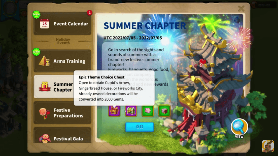 Rise of Kingdoms Update 1.0.59 – Tales of Summer