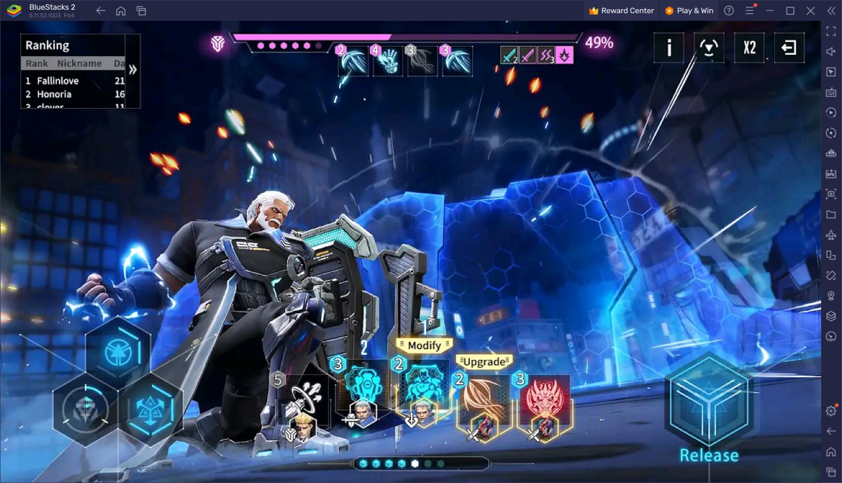 Use BlueStacks to Play Rise of Cyber on PC