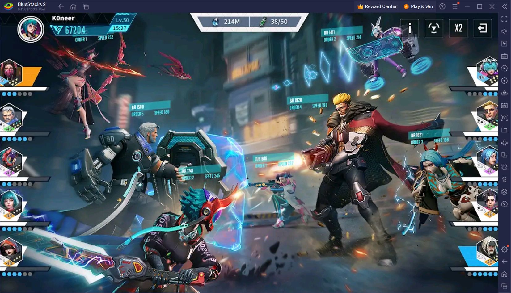 Use BlueStacks to Play Rise of Cyber on PC