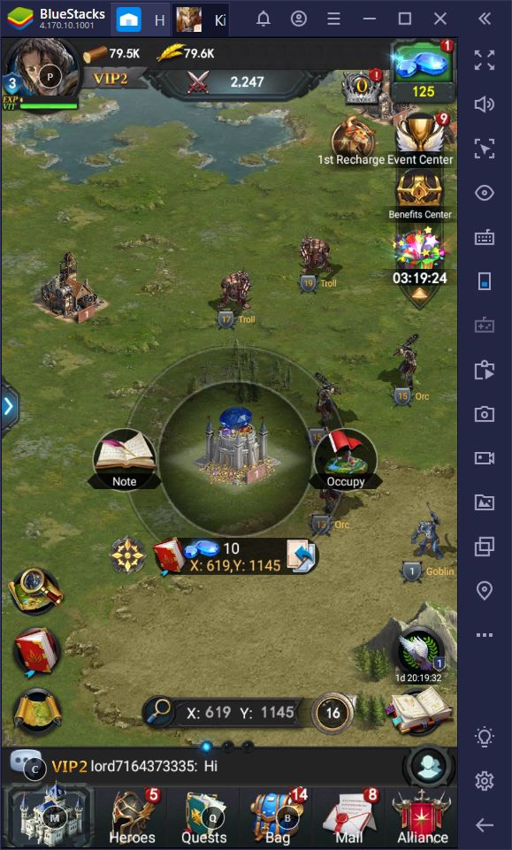 How to Play Rise of the Kings on BlueStacks