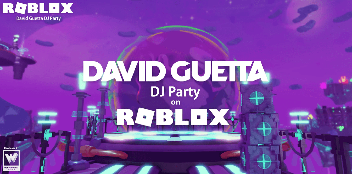 Roblox проведет межгалактическую виртуальную диджейскую вечеринку с участием Дэвида Гетты