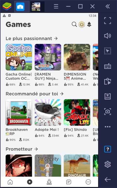 Guide BlueStacks du débutant pour jouer à Roblox