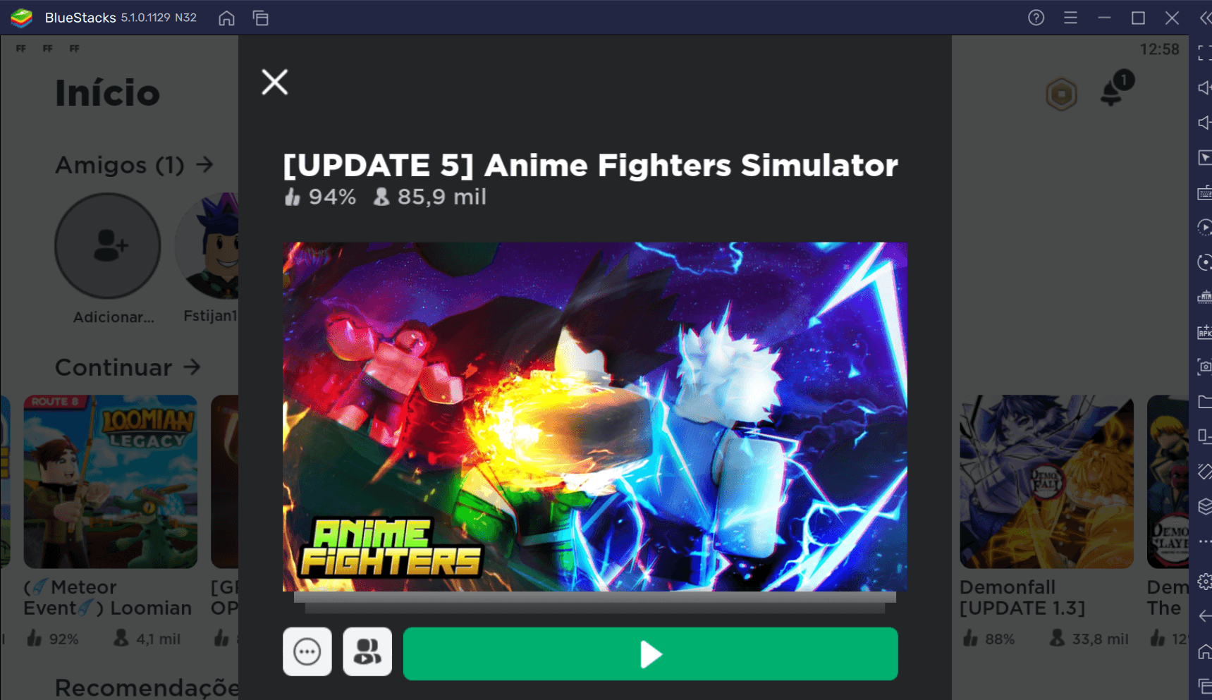 Anime Fighters no Roblox: saiba o que é e como jogar o game