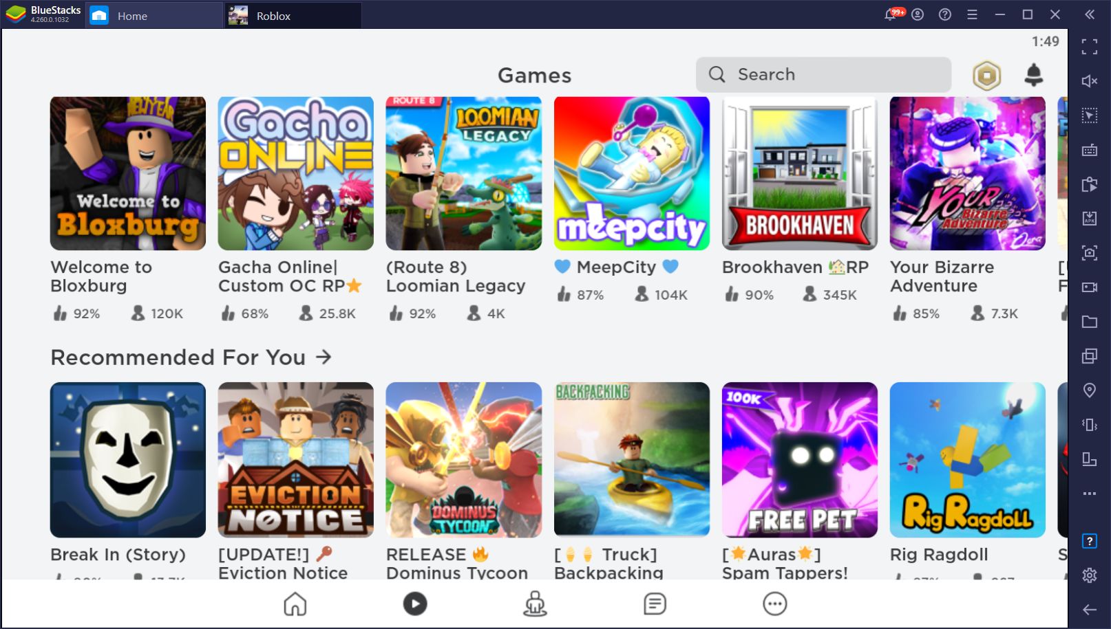 Roblox en PC - Cómo Usar las Herramientas de BlueStacks al Jugar Cualquier  Juego de Roblox