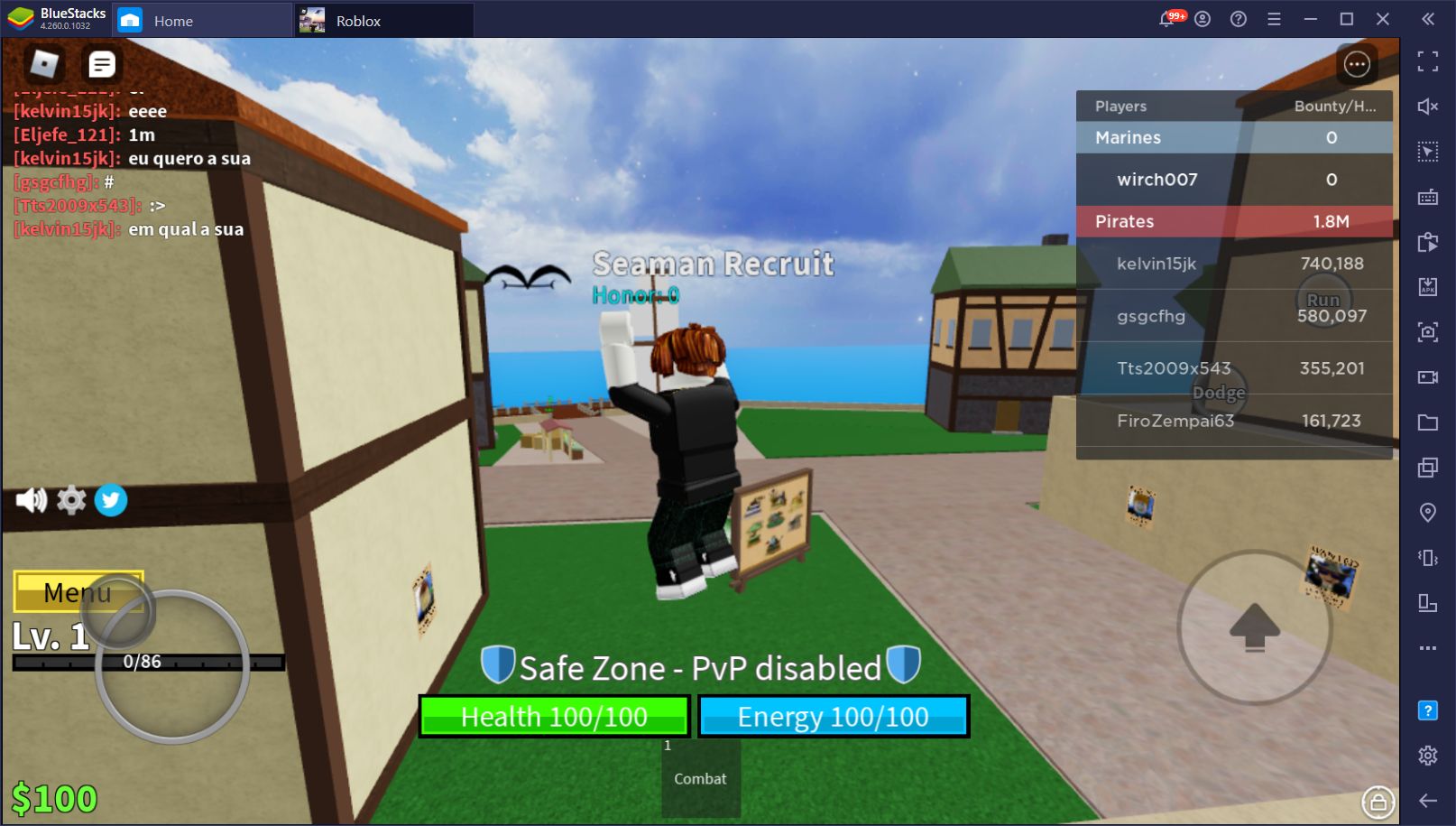 Can Roblox run Android in BlueStacks? 