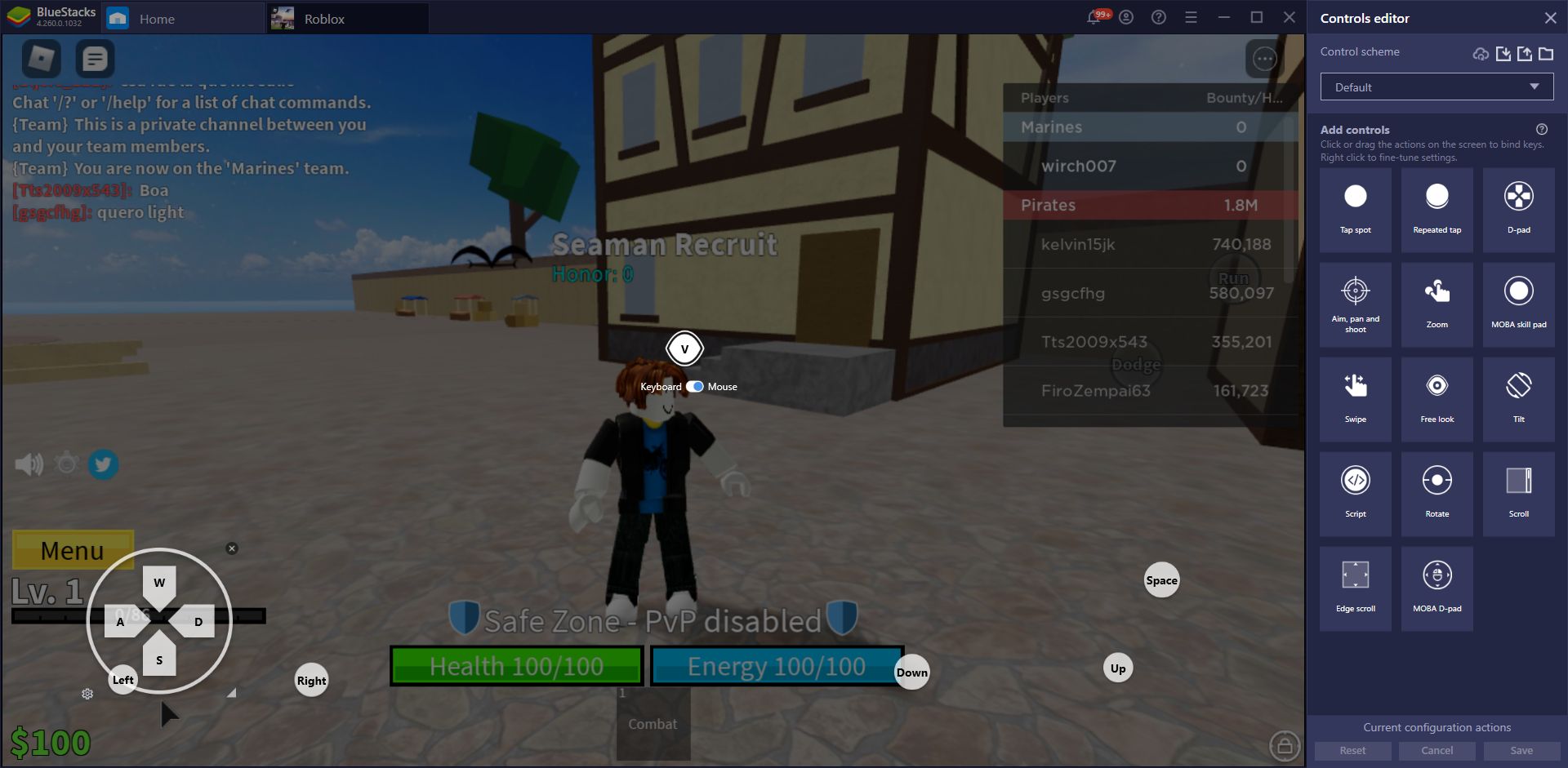 Как персонализировать игровое управление и записывать макросы в BlueStacks для Roblox?