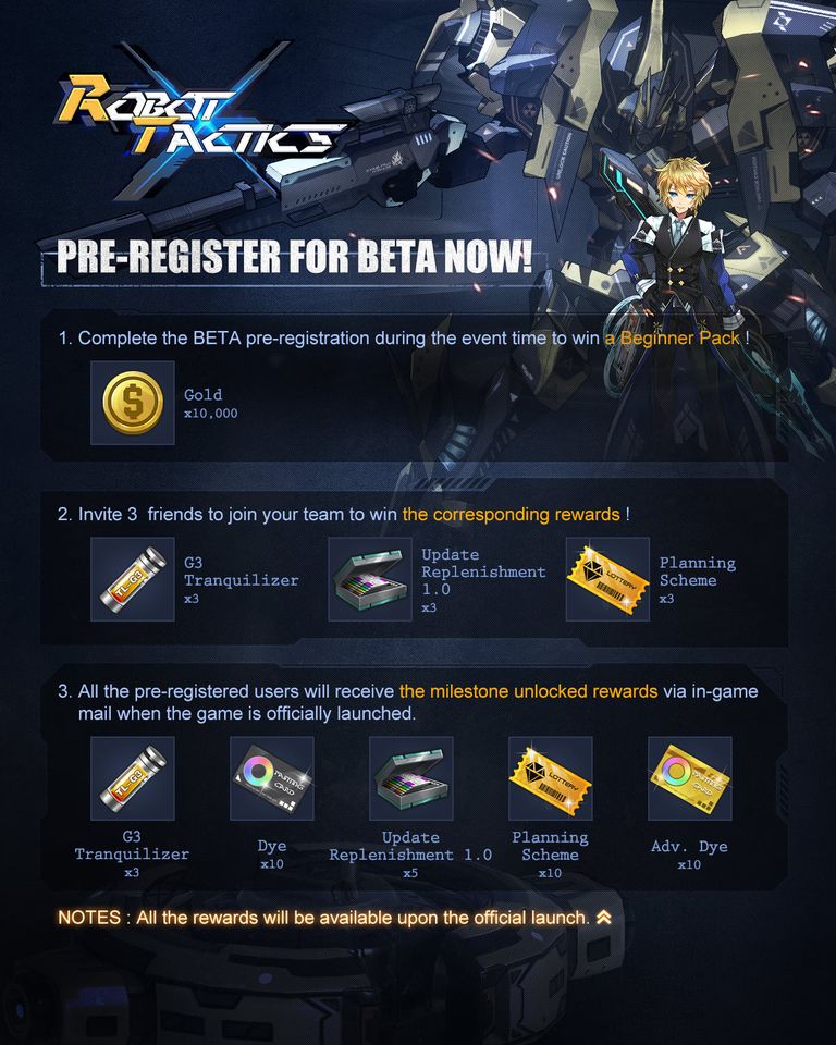 Robot Tactics X: A Mech Themed JRPG, Pre-Register Now! | BlueStacks
