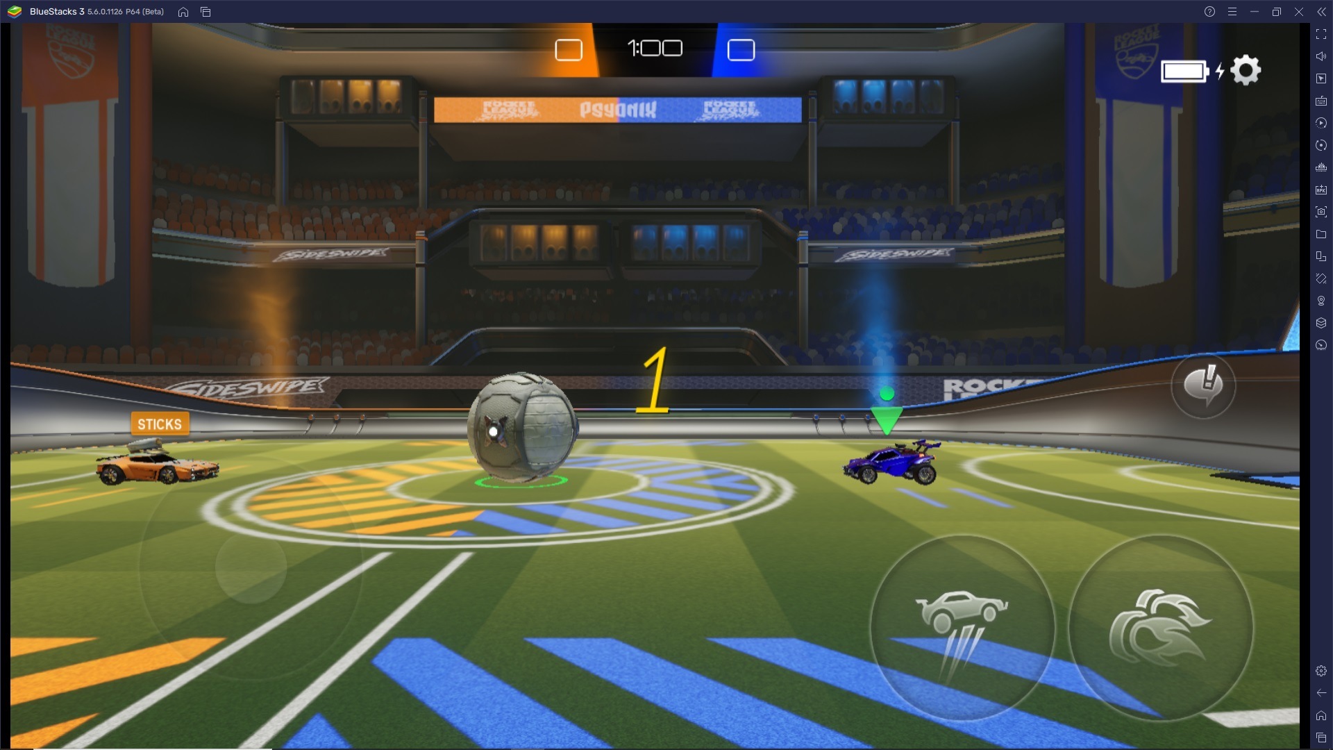 Come giocare Rocket League Sideswipe su PC con BlueStacks