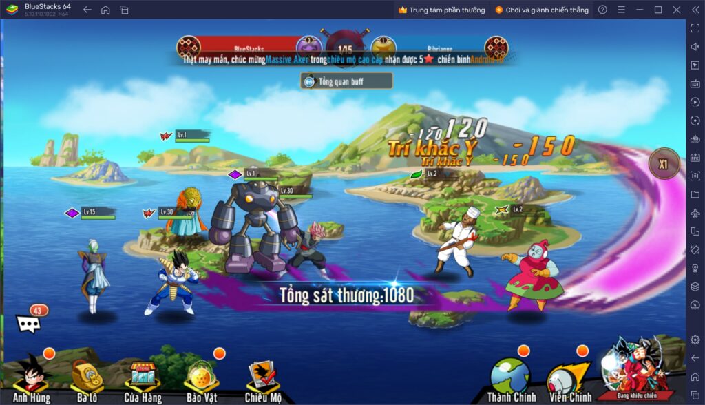 Cùng chơi Rồng Thần AFK trên PC với BlueStacks