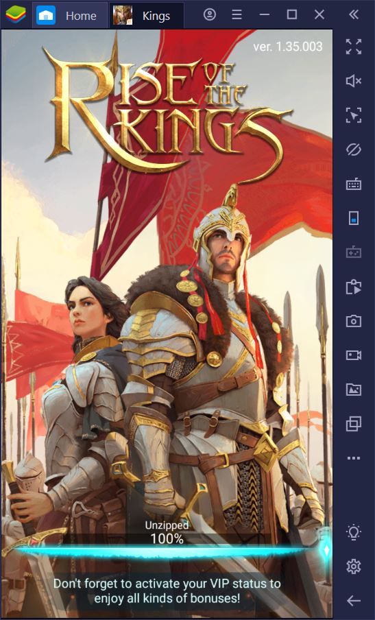 is rise of the kings free to play