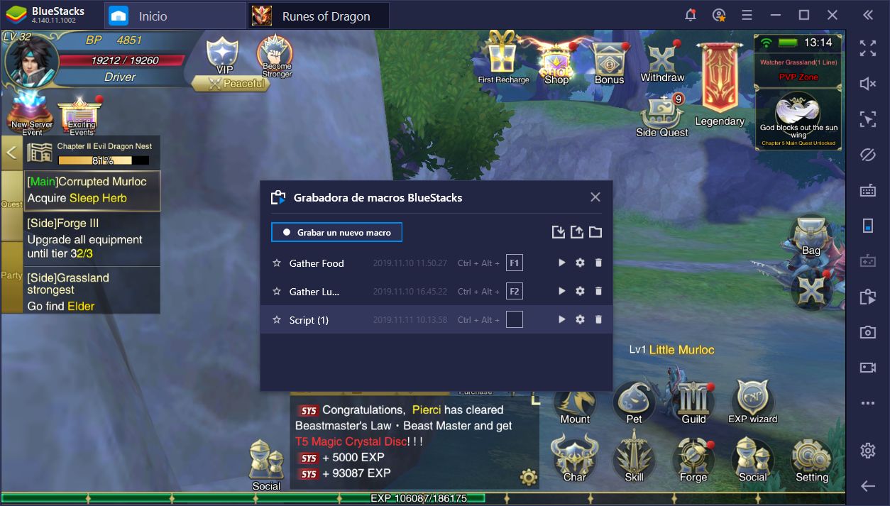 Cómo Jugar Runes of Dragon en tu PC con BlueStacks