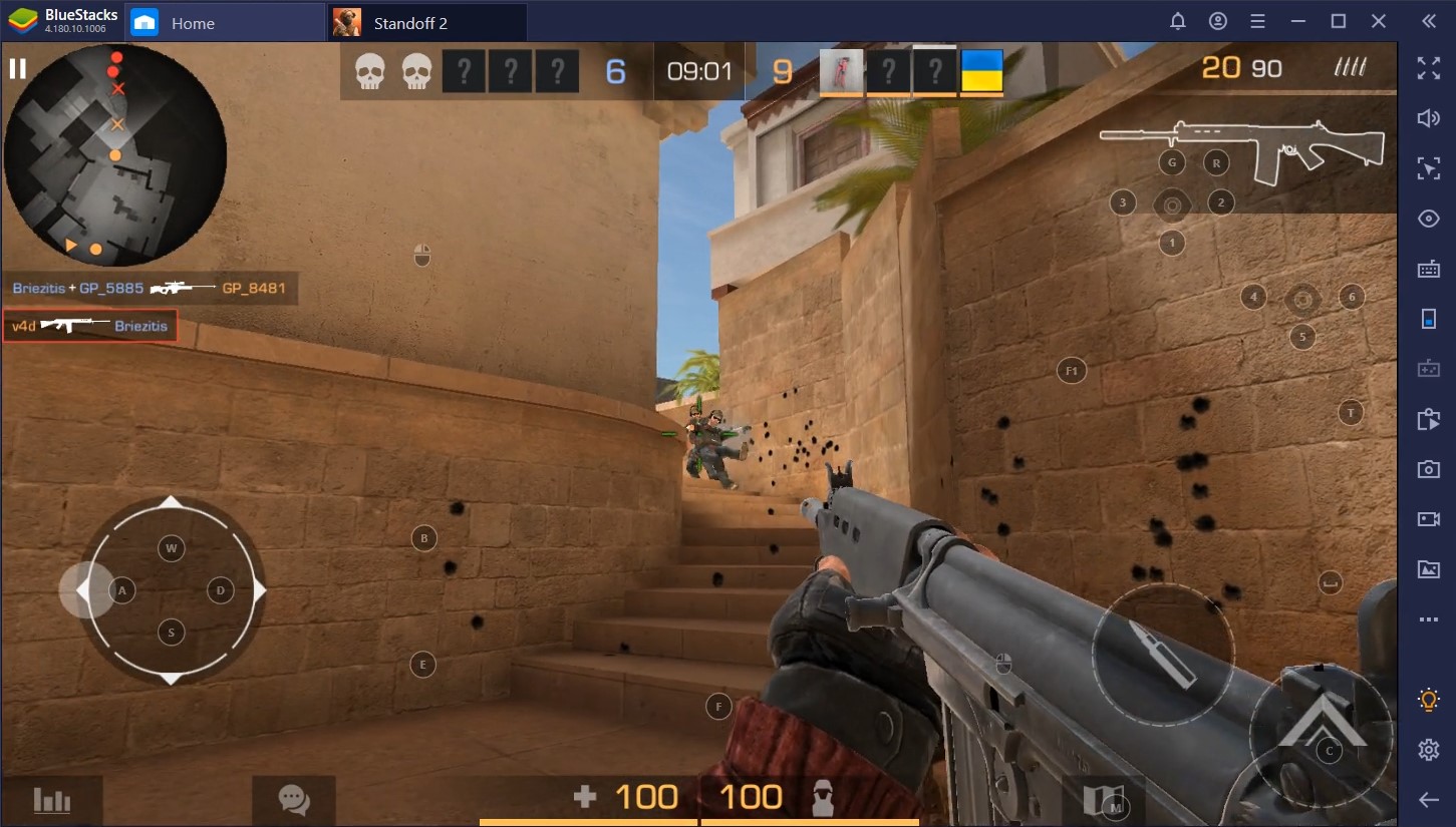 Play Standoff 2 on PC with BlueStacks Smart Controls