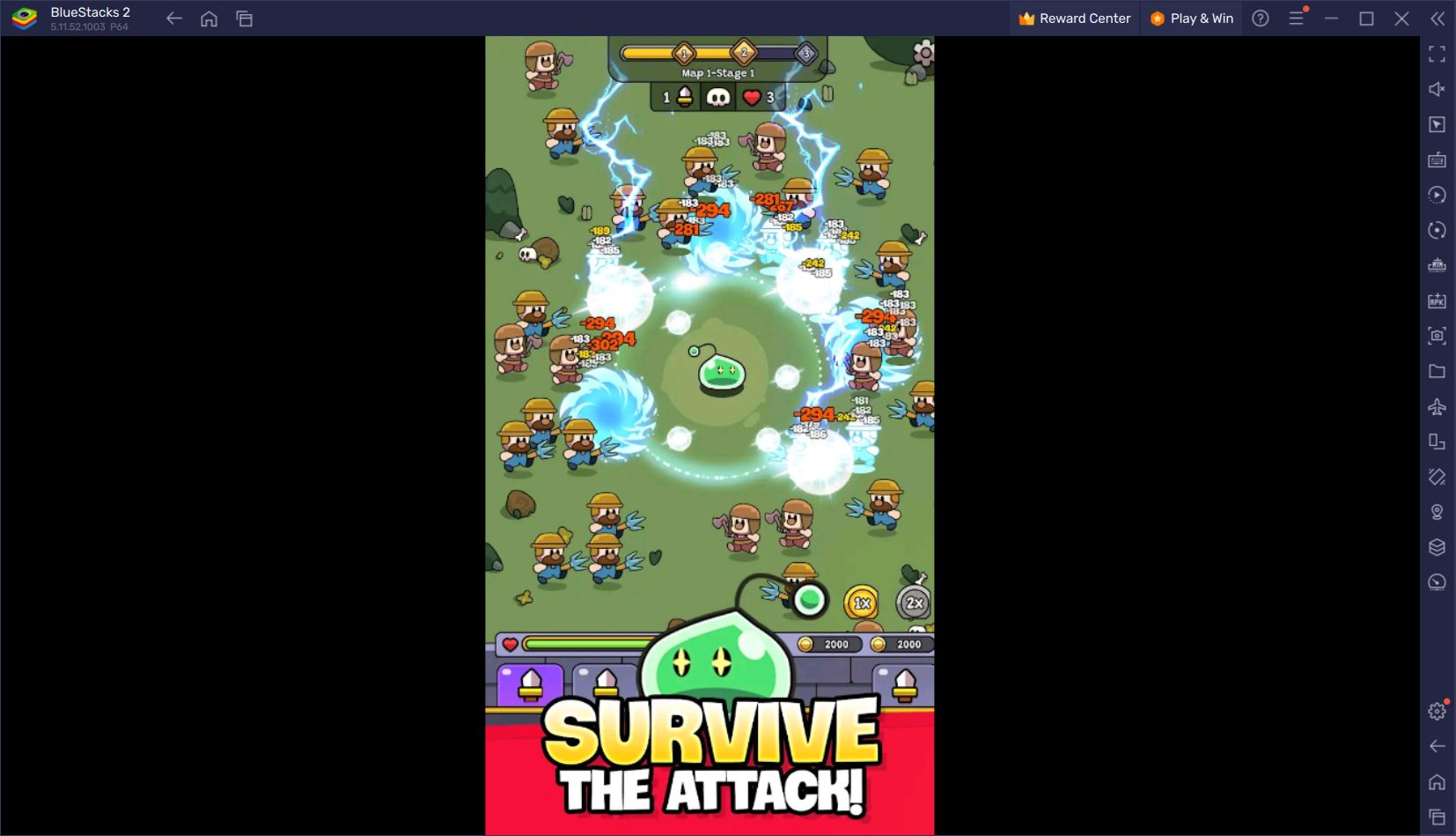 BlueStacks Lets You Play Slime Battle: Idle RPG Games on PC