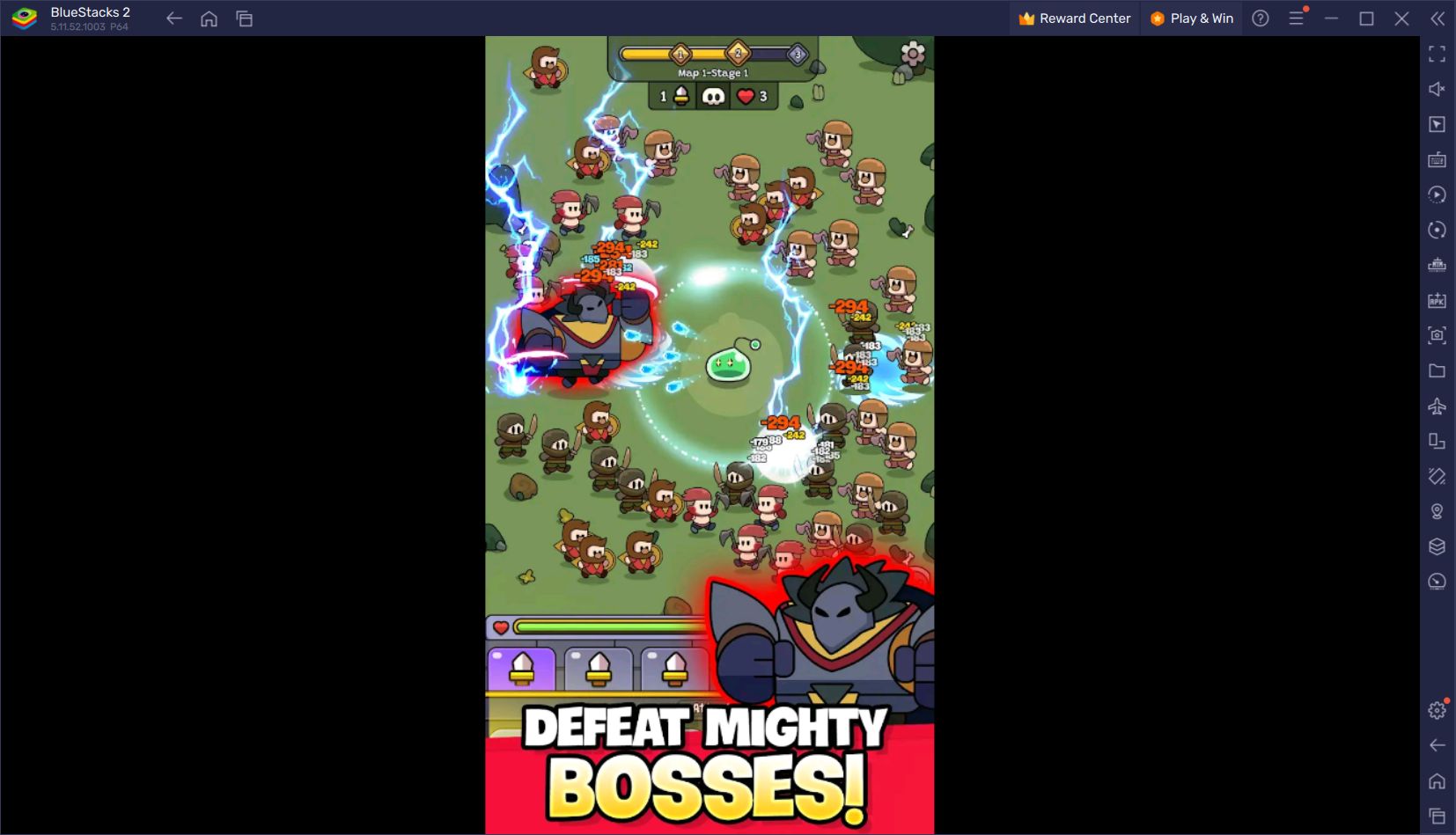 BlueStacks Lets You Play Slime Battle: Idle RPG Games on PC