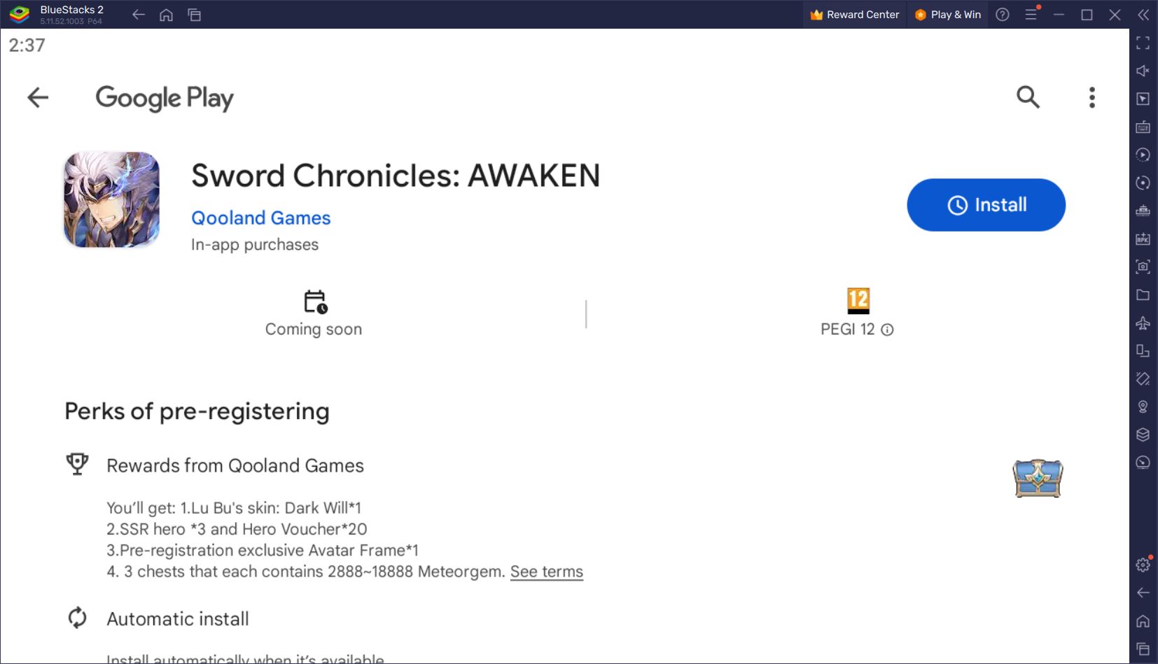 Play Sword Chronicles: AWAKEN on PC, Take Advantage of BlueStacks Features