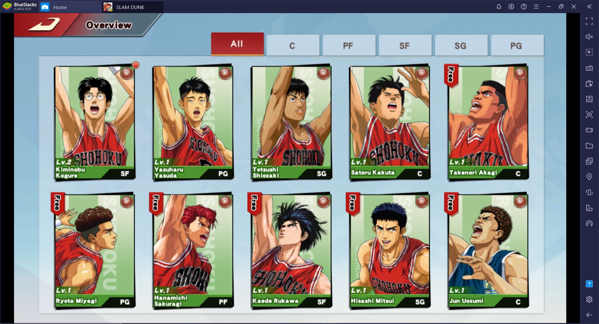 Slam Dunk - Tips untuk pemula bermain Slam Dunk di BlueStacks