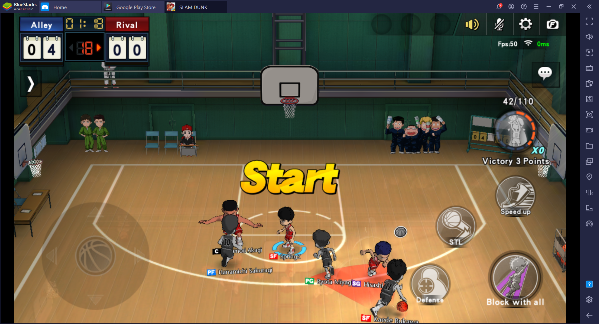 Slam Dunk, Mobile Game Baru Unik! Mainkan di PC Menggunakan BlueStacks