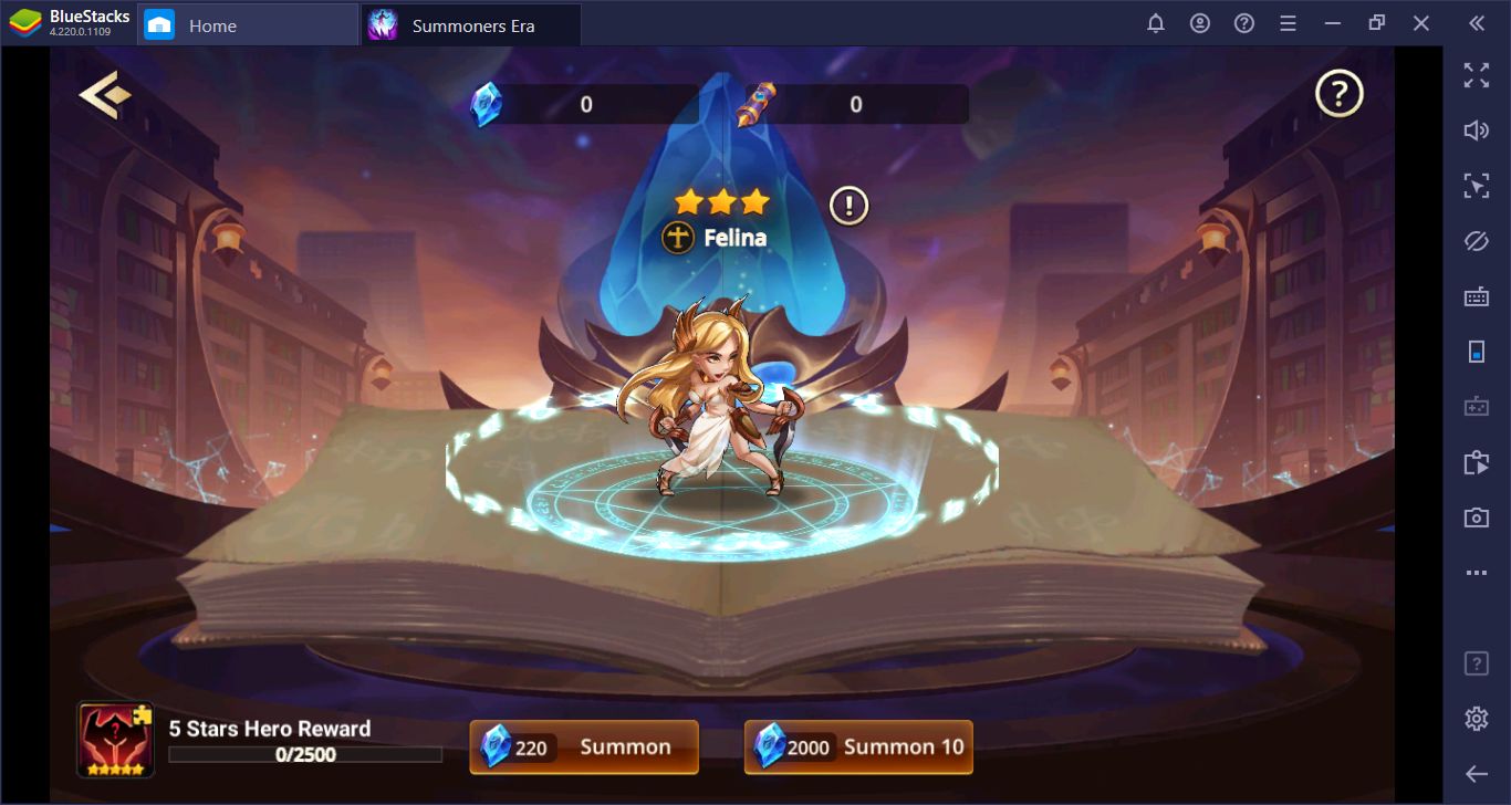 Setup And Reroll Guide For Summoners Era: Arena Of Heroes