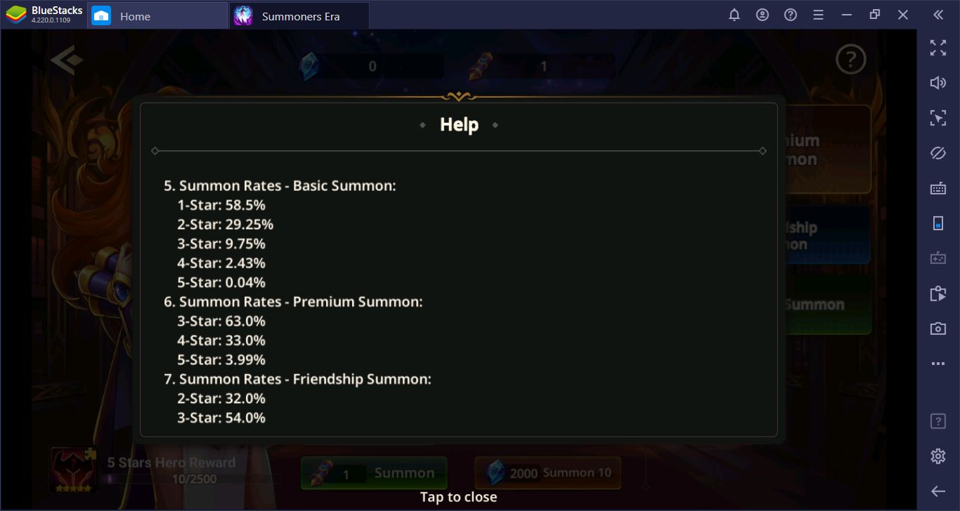 Summoners Era: Arena Of Heroes – The “Hero Summon” Machine