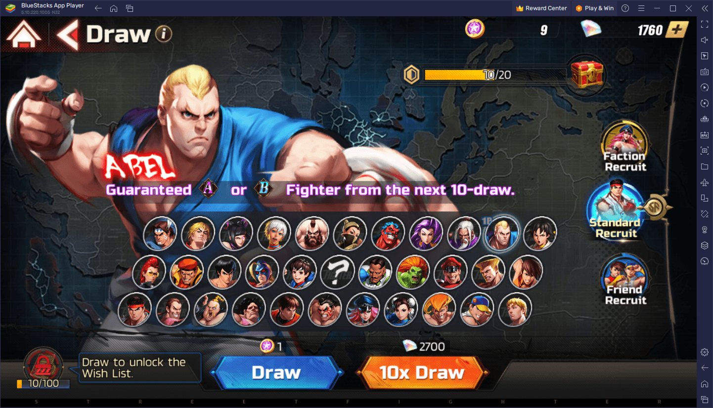 Street Fighter Duel Tier List