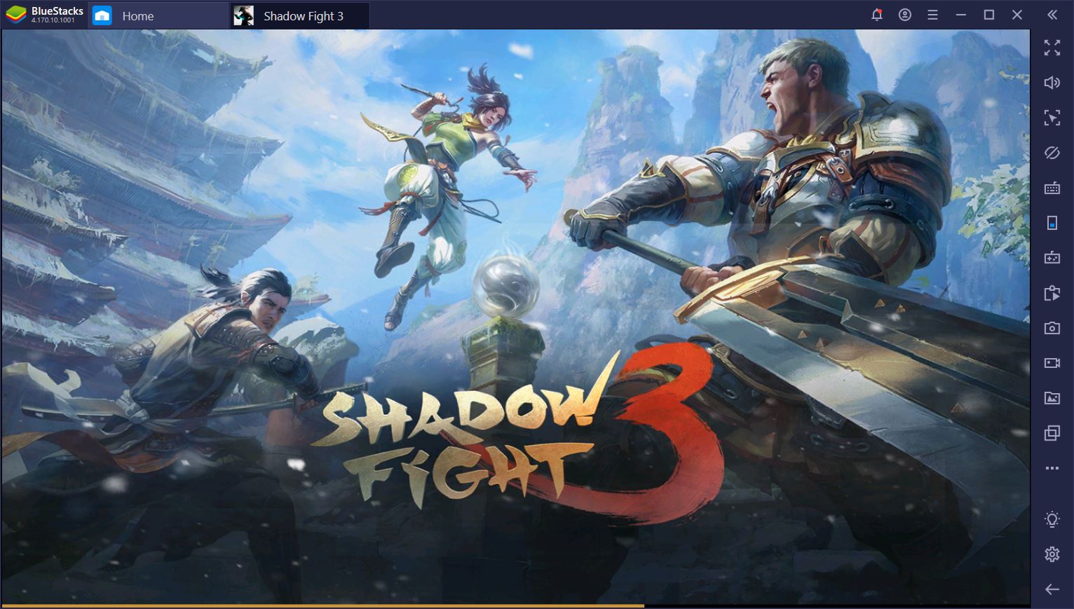 is shadow fight 3 available for pc